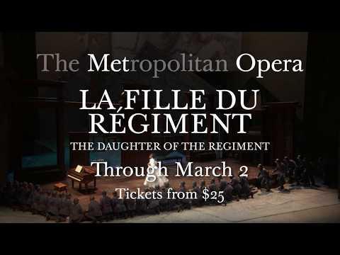 The Metropolitan Opera:  La Fille du Régiment fragman