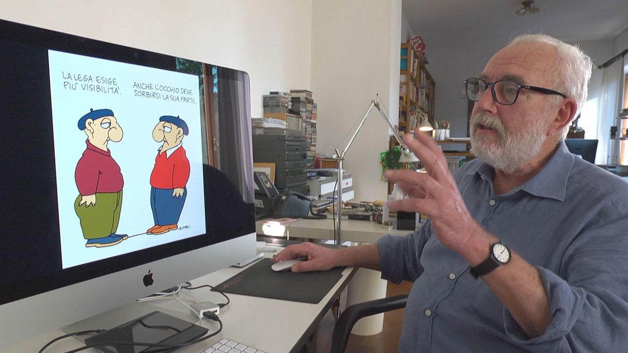 Mi chiamo Altan e faccio vignette backdrop