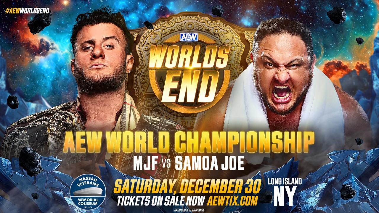 AEW Worlds End 2023 backdrop