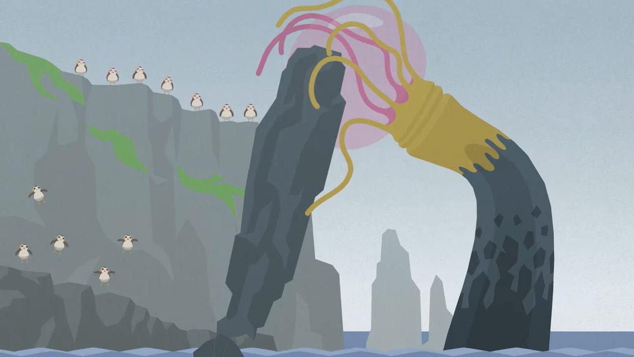 Chewie, the Porgs, and the Sea Monster (2)