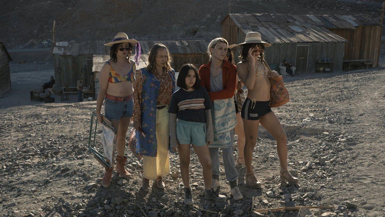 The Mysterious Gaze of the Flamingo backdrop