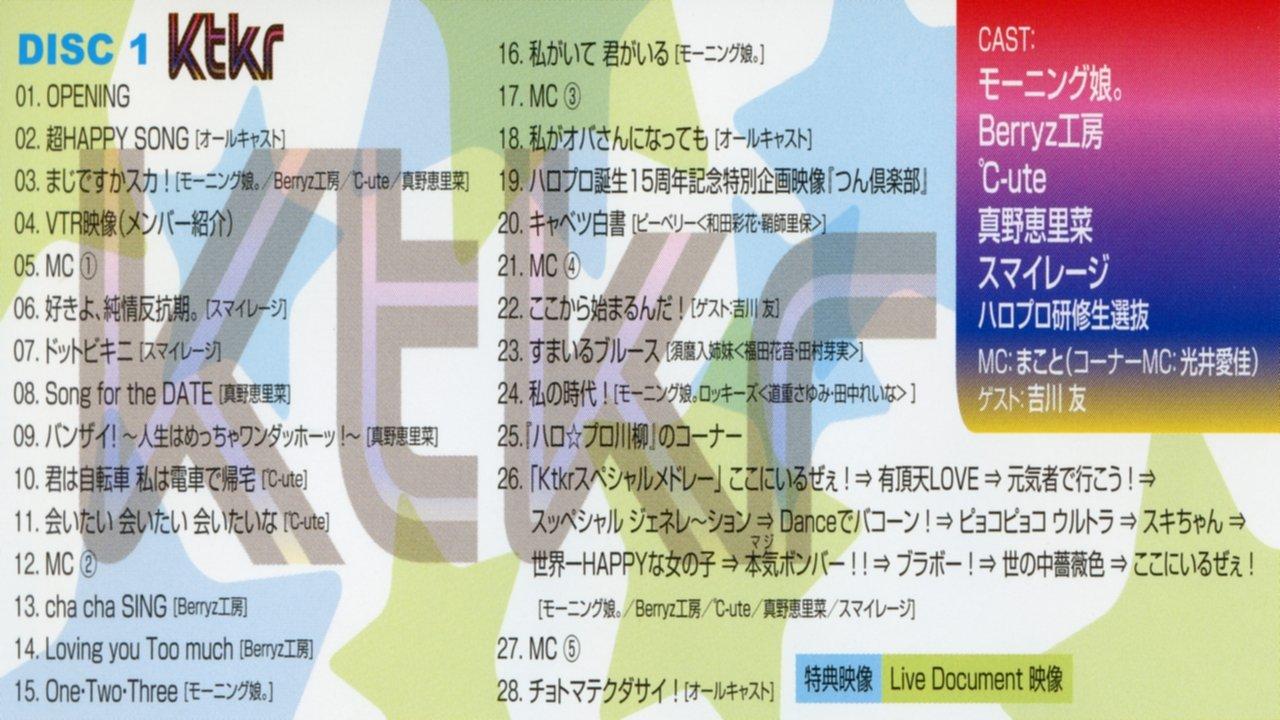 Hello! Project 2012 Summer Tanjou 15 Shuunen Kinen Live 2012 Natsu ~Ktkr (Kitakore) Natsu no Fan Matsuri!~ backdrop