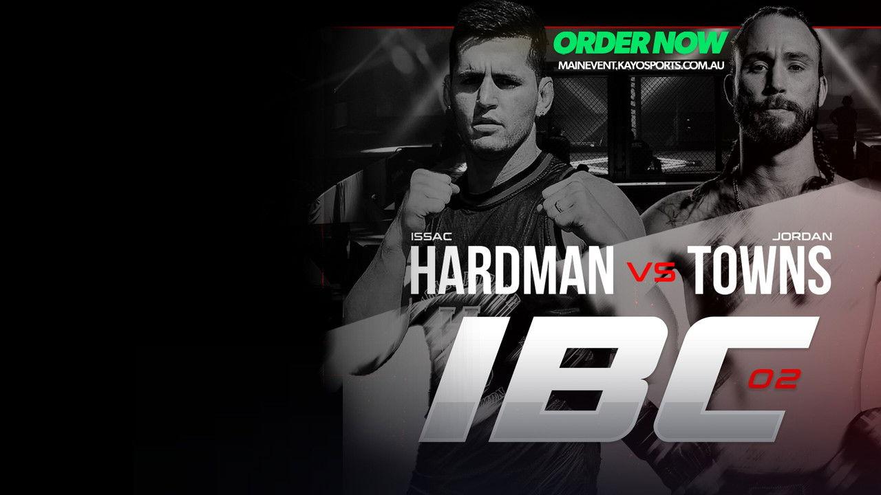 IBC 02: Hardman vs. Towns backdrop
