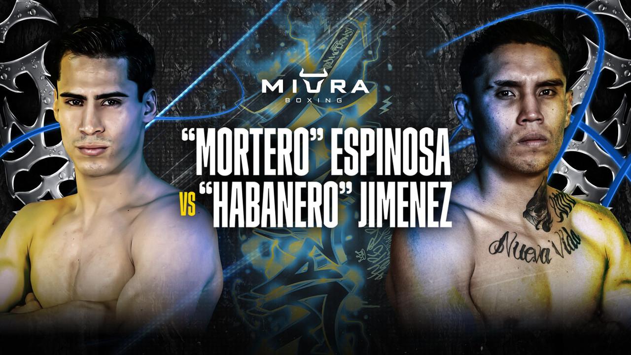 Jimerr Espinosa vs. Rogelio Jimenez backdrop