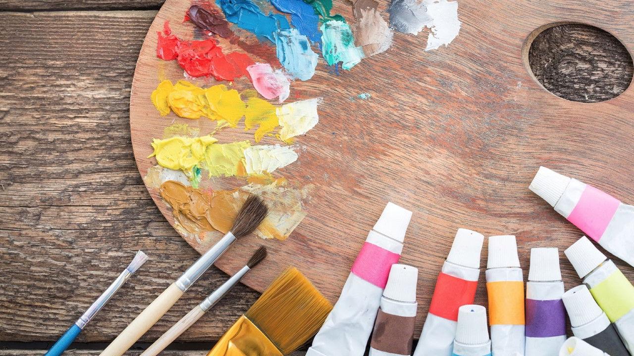 Modern Painting—Acrylics and Assemblages