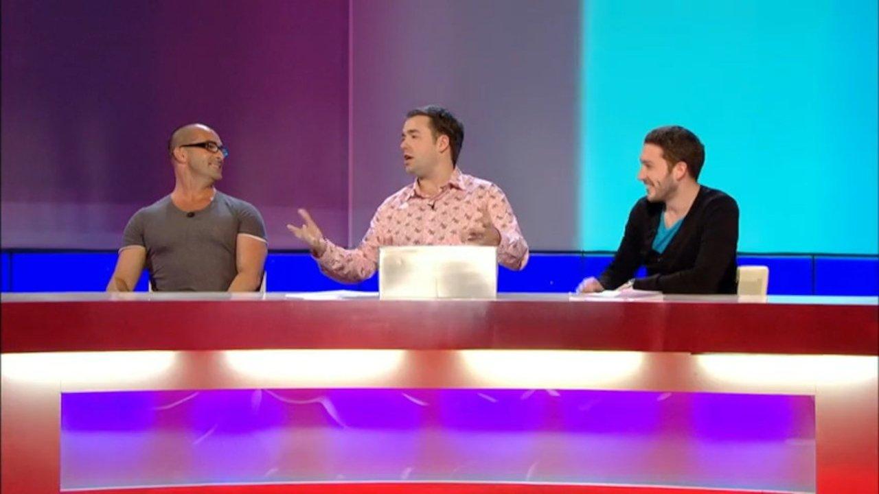 Louie Spence, Johnny Vaughan, Sarah Millican and Jon Richardson.