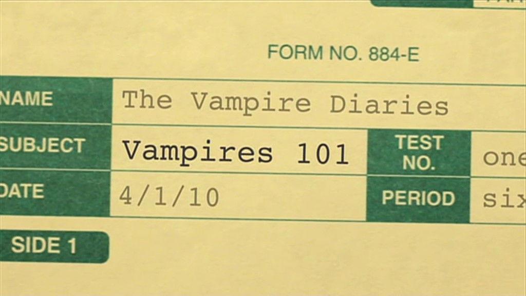 Vampires 101