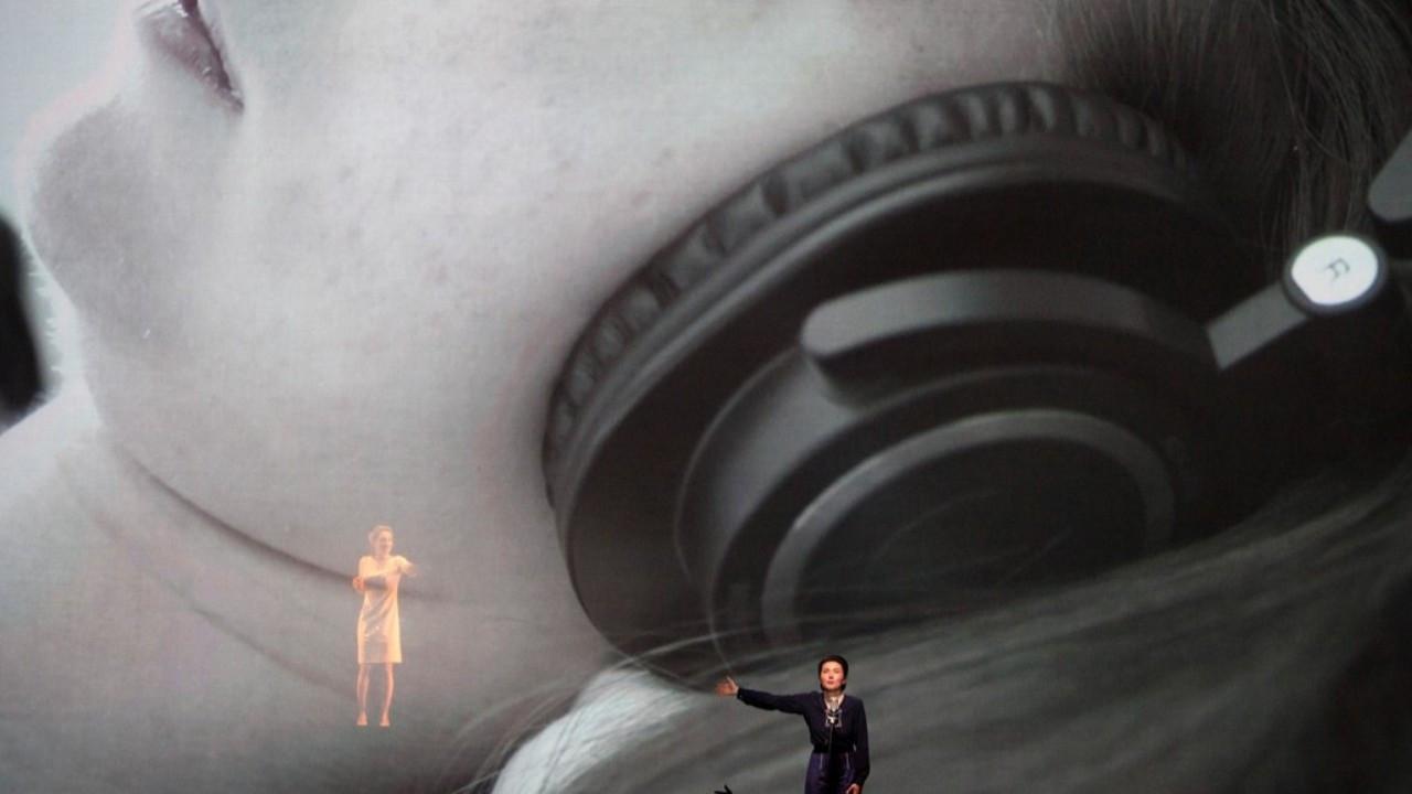 Orpheus and Eurydice backdrop