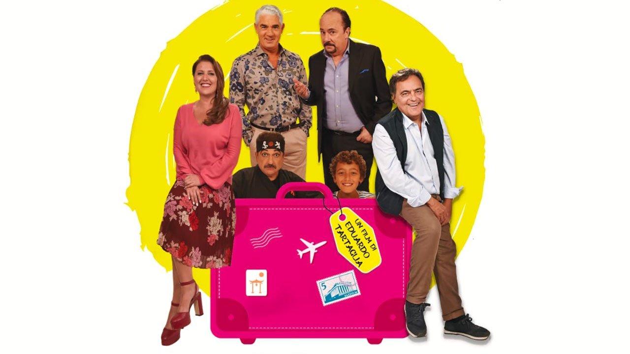 C'è di nuovo la valigia sul letto backdrop