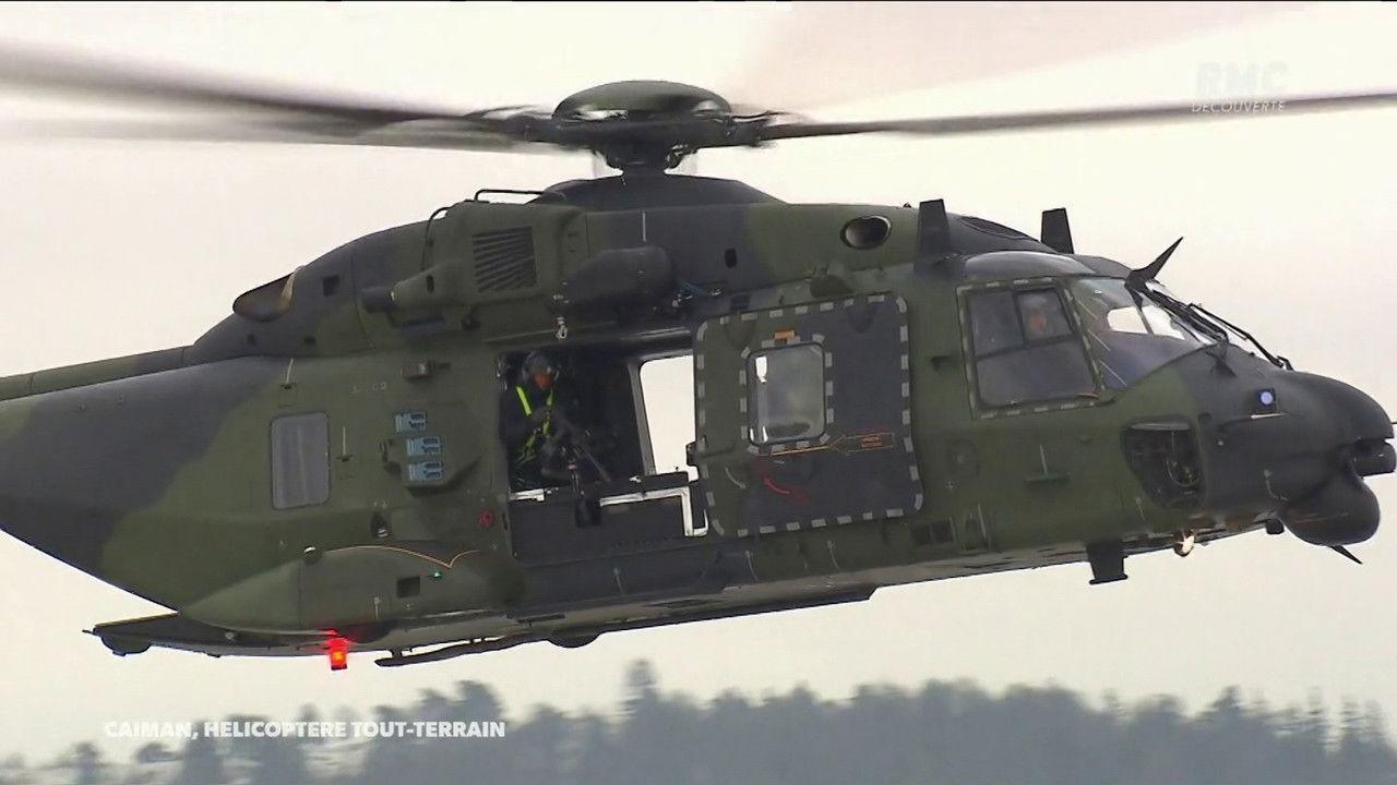 Caïman, hélicoptère tout-terrain backdrop