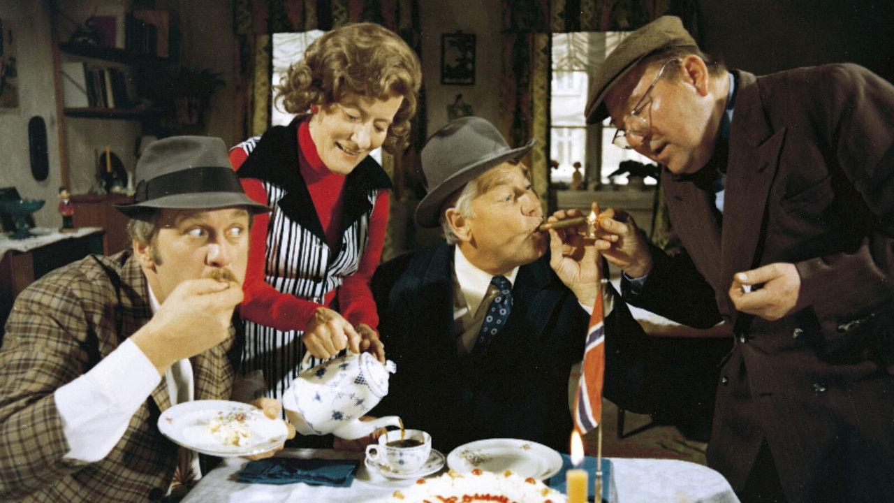 The Olsen Gang and Dynamite-Harry backdrop