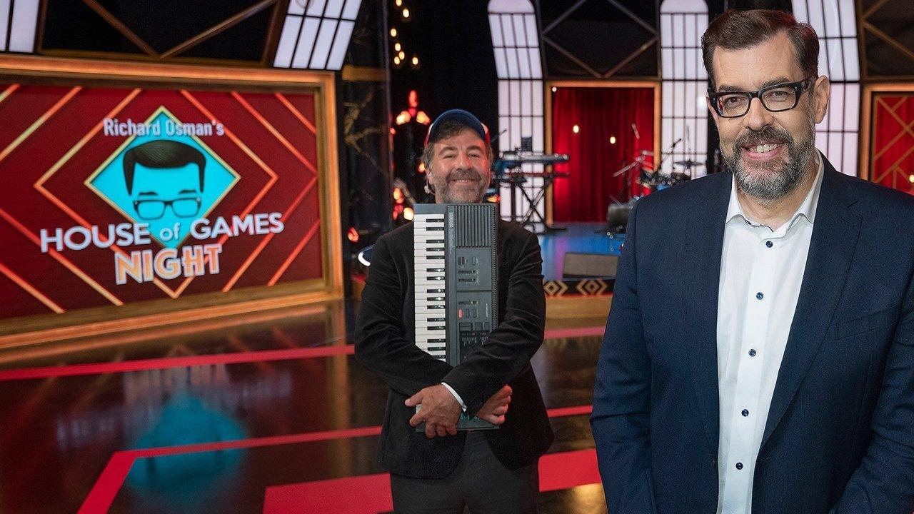 Richard Osman's House of Games Night backdrop