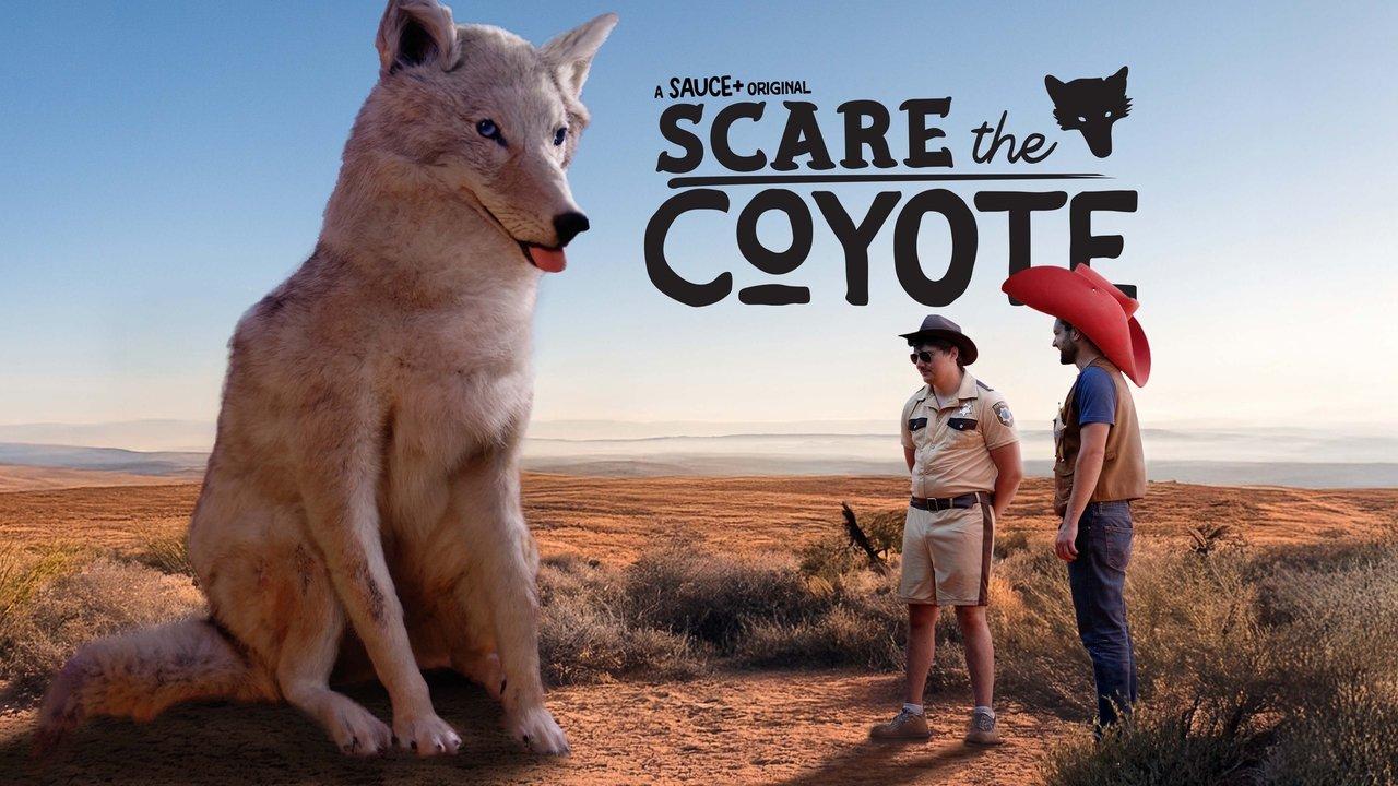 Scare the Coyote backdrop