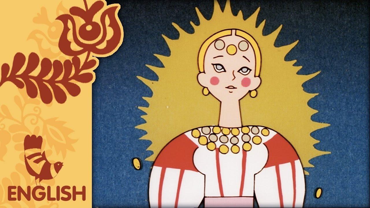 The Diligent Girl and the Lazy Girl backdrop