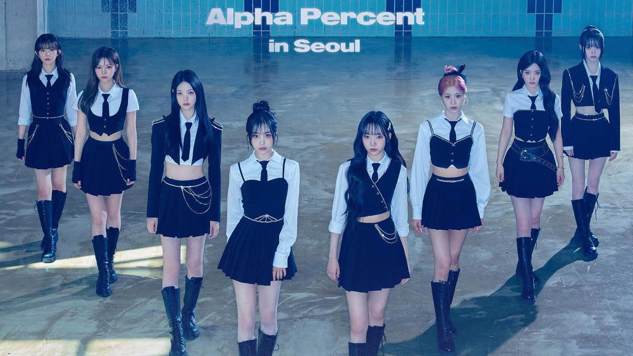 tripleS Alphie World Tour Alpha Percent in Seoul day2 backdrop