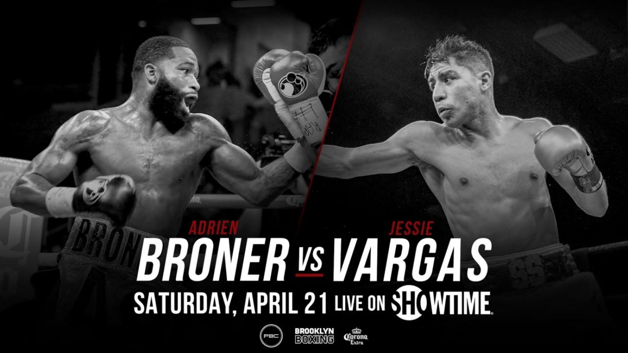 Adrien Broner vs. Jessie Vargas backdrop