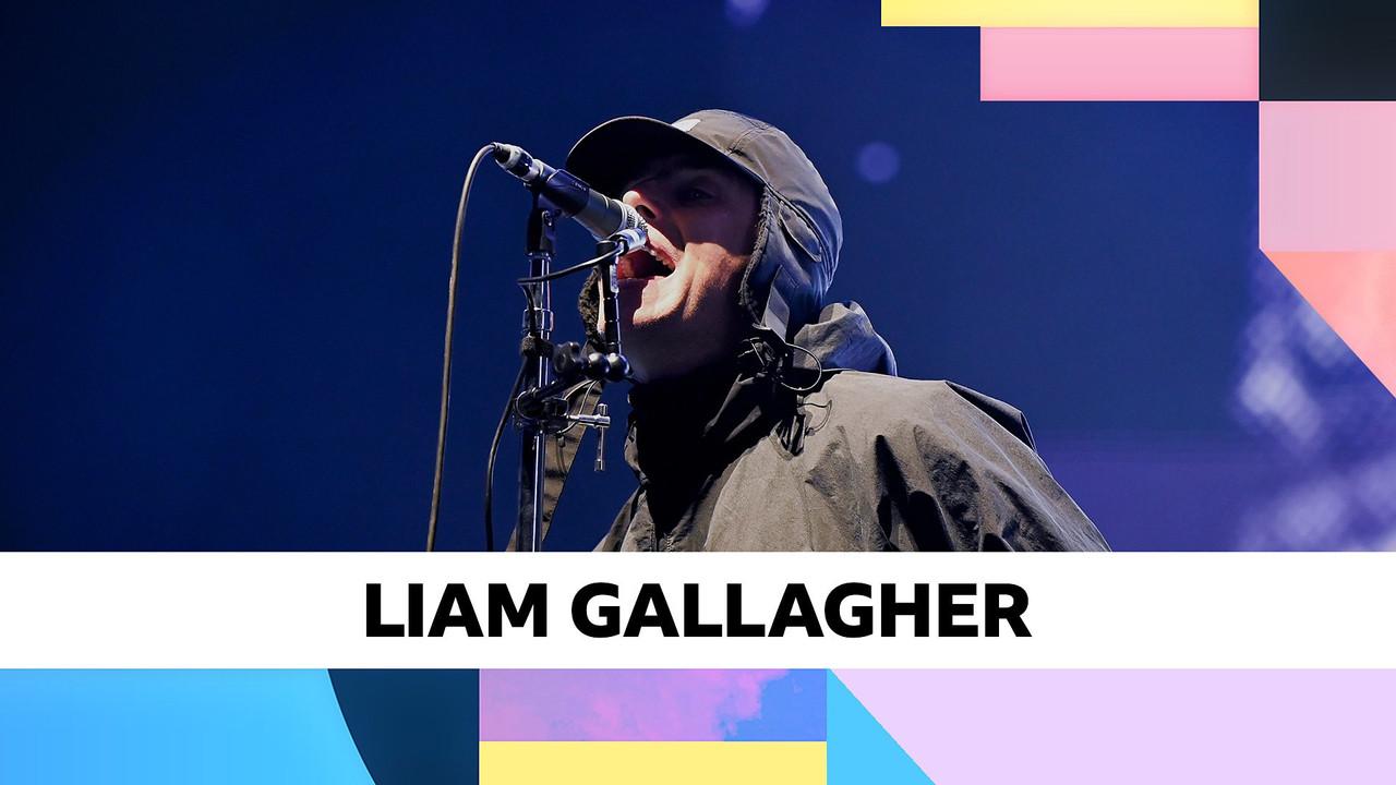 Liam Gallagher: Reading and Leeds Festival 2024 backdrop