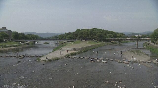 Kyoto's Kamo River Delta