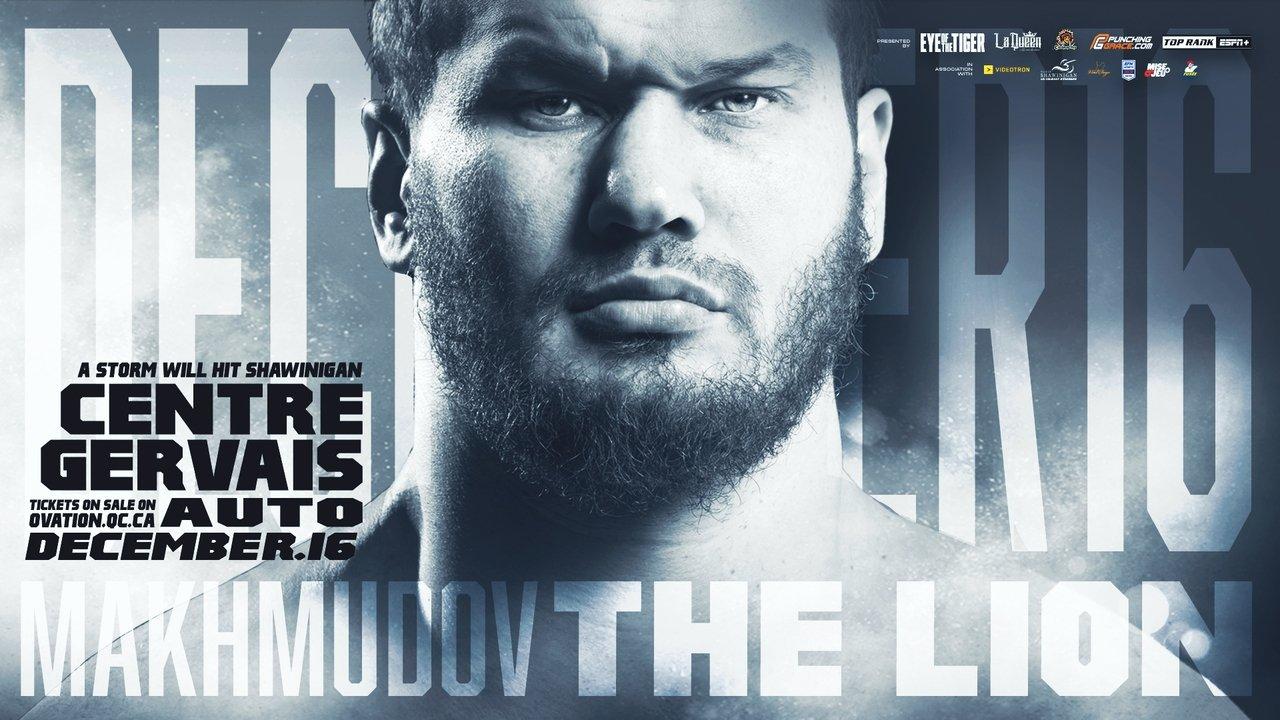 Arslanbek Makhmudov vs. Michael Wallisch backdrop