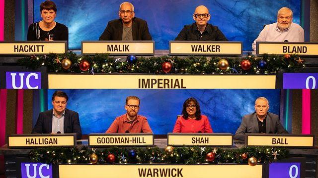 Christmas 2019 - Warwick v Imperial