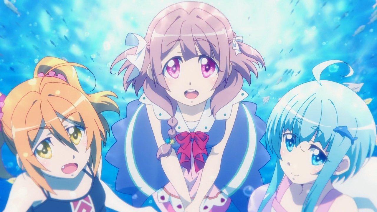 Bermuda Triangle ~ Colorful Pastorale backdrop