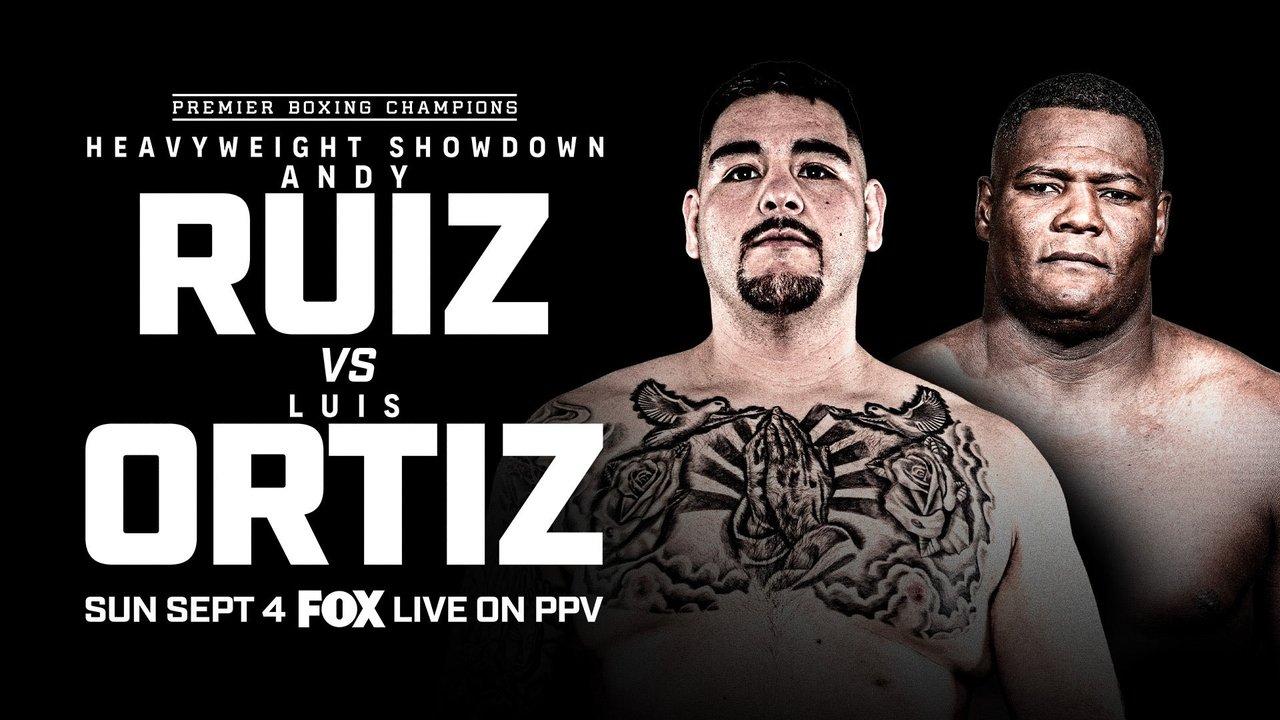 Andy Ruiz Jr. vs. Luis Ortiz backdrop