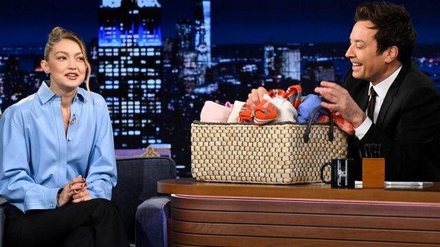 Gigi Hadid, Triple H, CA7RIEL & Paco Amoroso