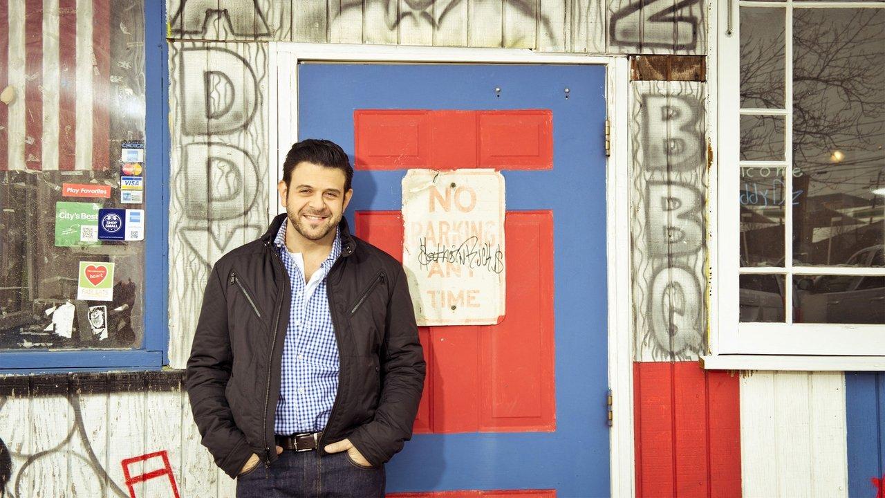Man Finds Food backdrop