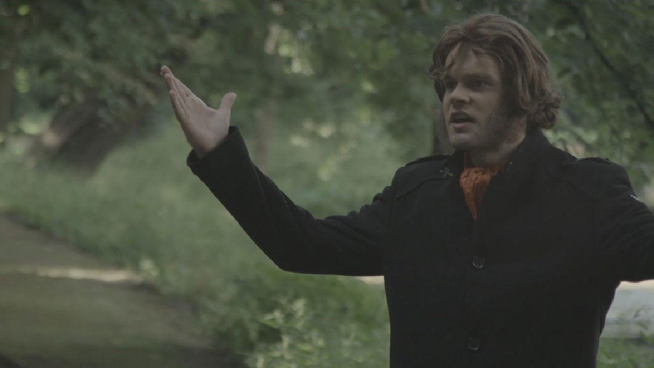 Słowacki vs Mickiewicz backdrop