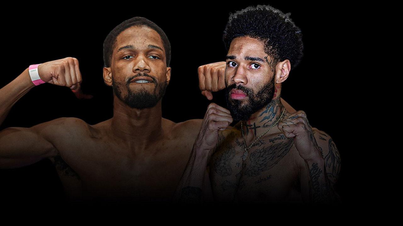 Ardreal Holmes Jr vs. Marlon Harrington backdrop