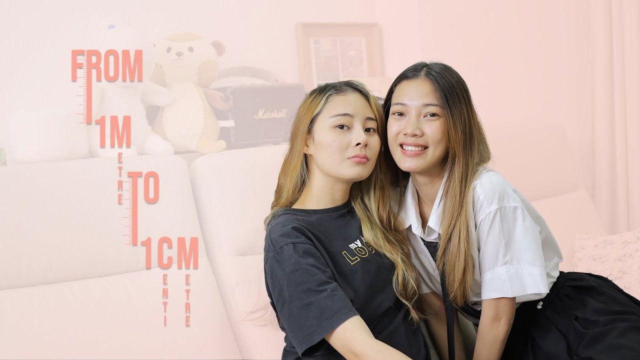 From 1 metre to 1 centimetre backdrop