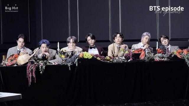 BTS (방탄소년단) 'MAP OF THE SOUL : 7' Jacket Shoot Sketch