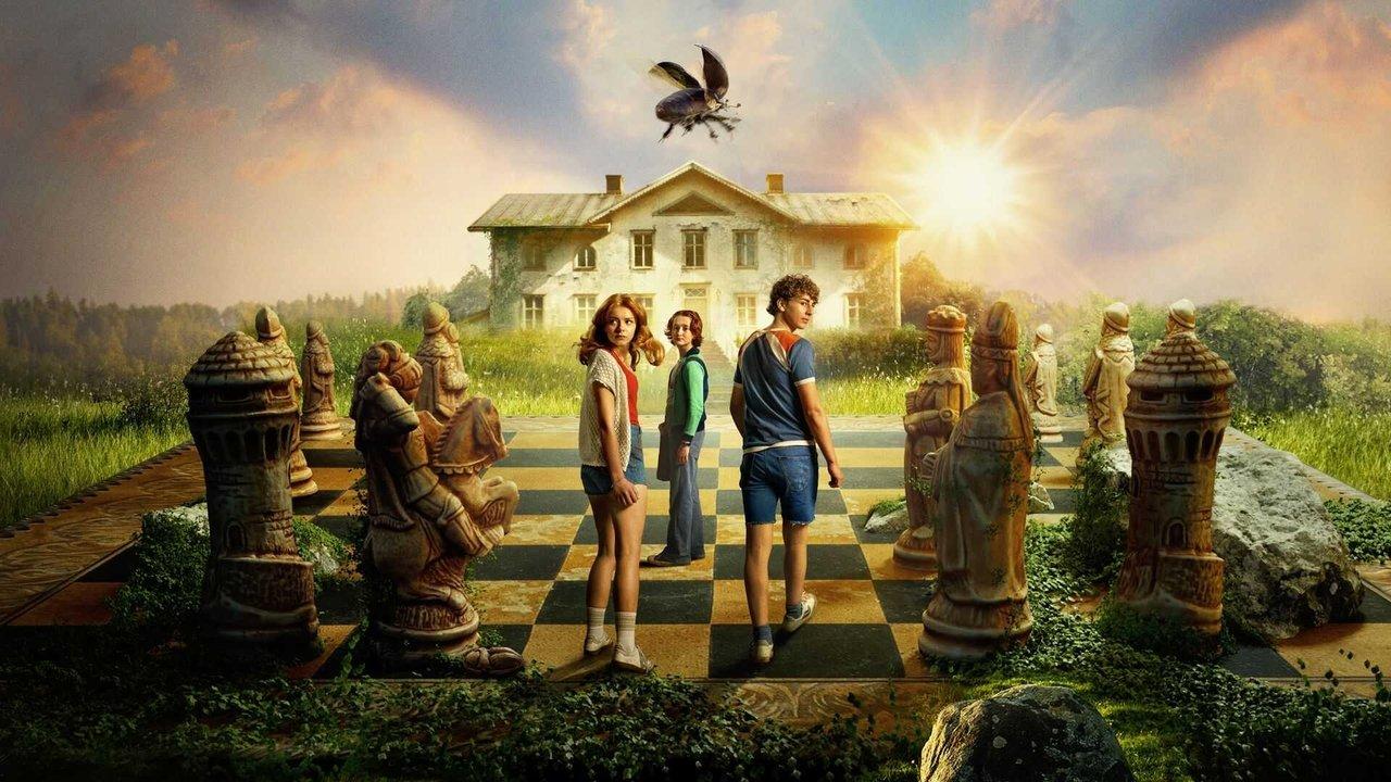 The Scarab Flies at Dusk backdrop