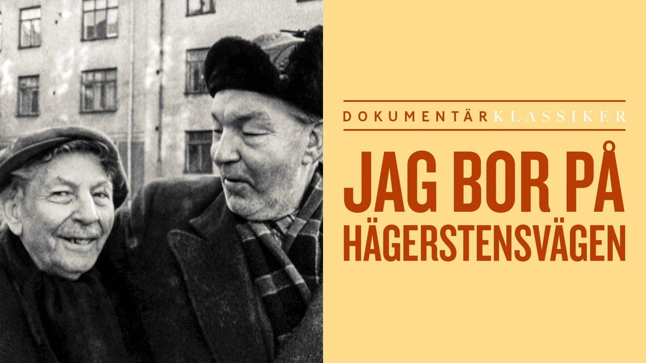 Jag bor på Hägerstensvägen och på samma sida ligger ett System backdrop