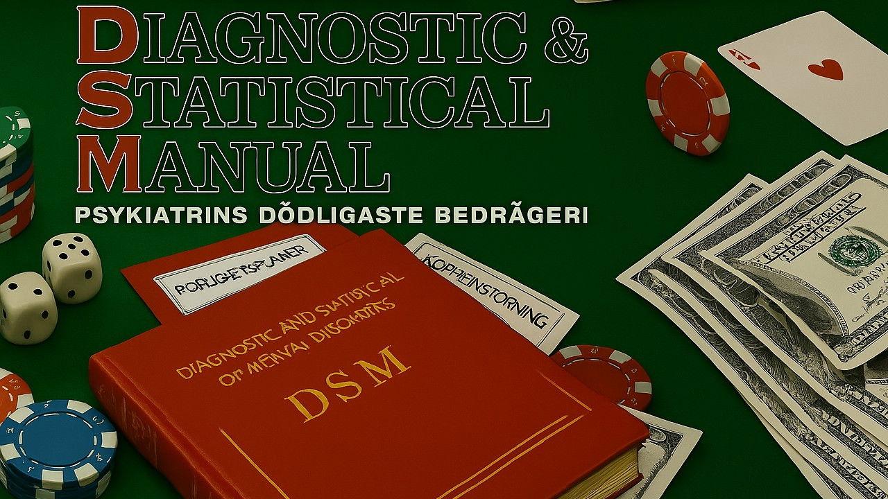 Diagnostic & Statistical Manual: Psychiatry's Deadliest Scam backdrop