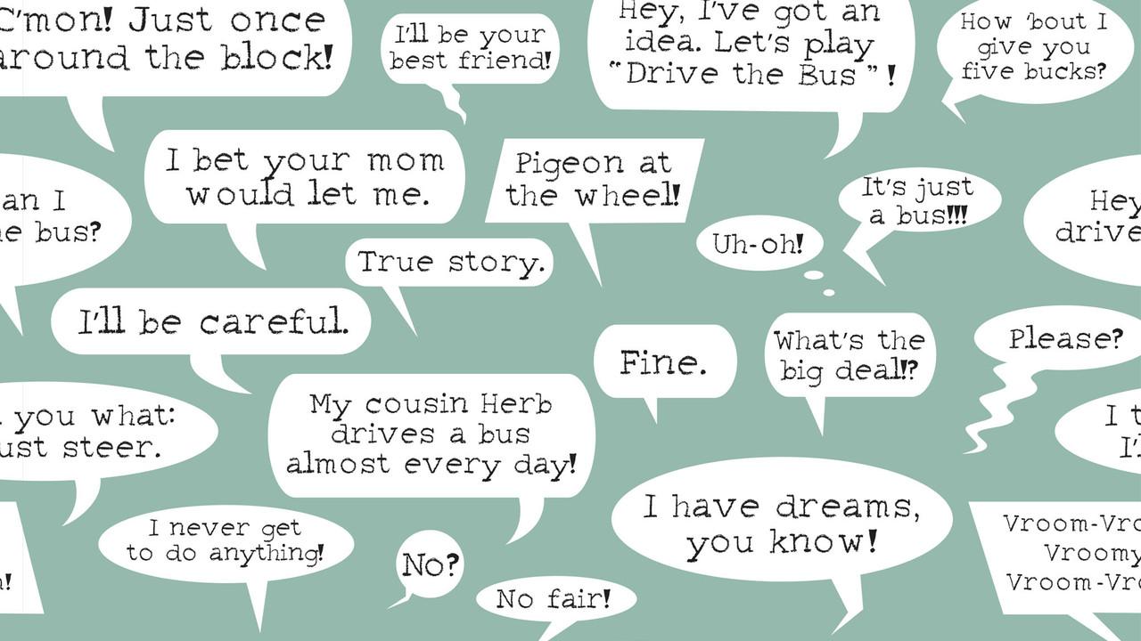 Mo Willems Pigeon Collection backdrop