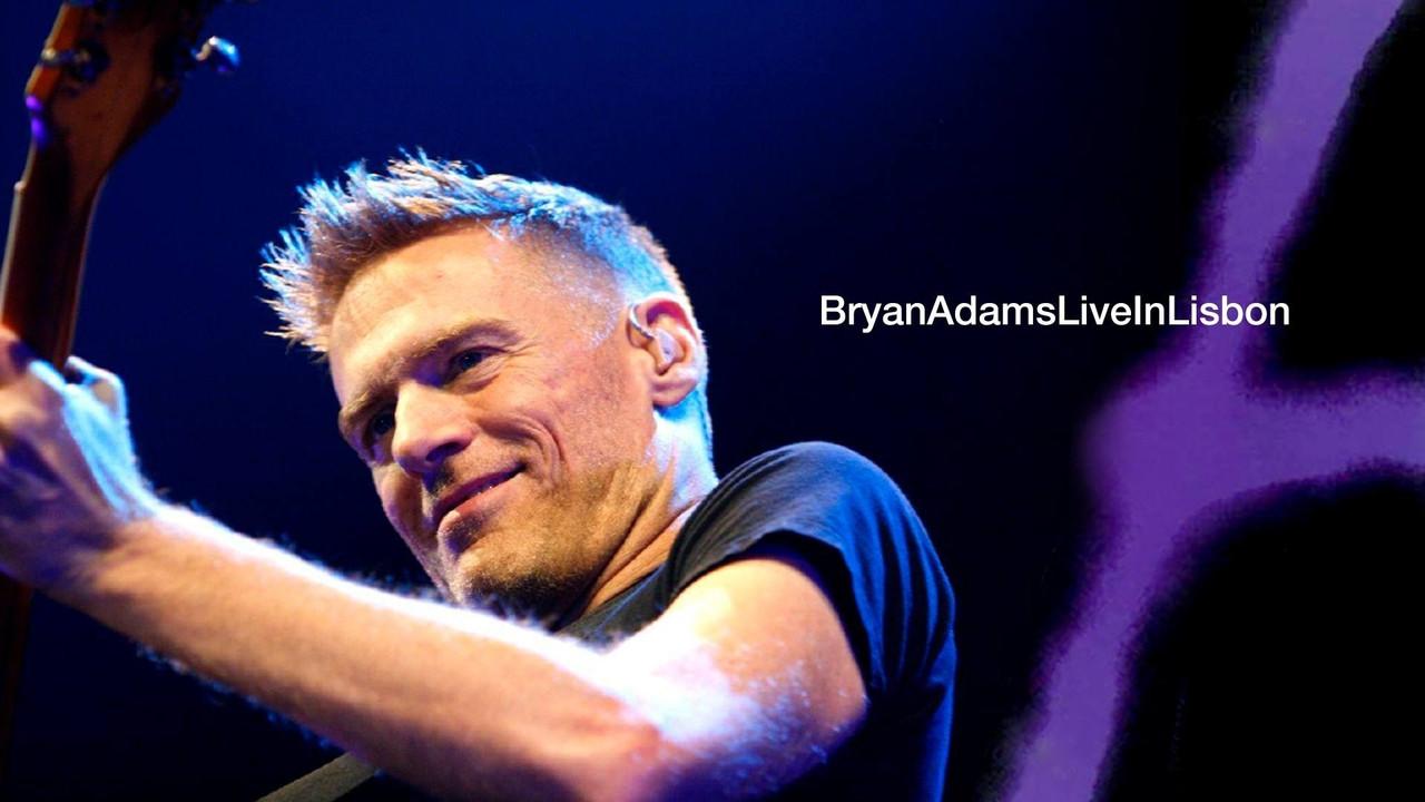 Bryan Adams - Live in Lisbon backdrop