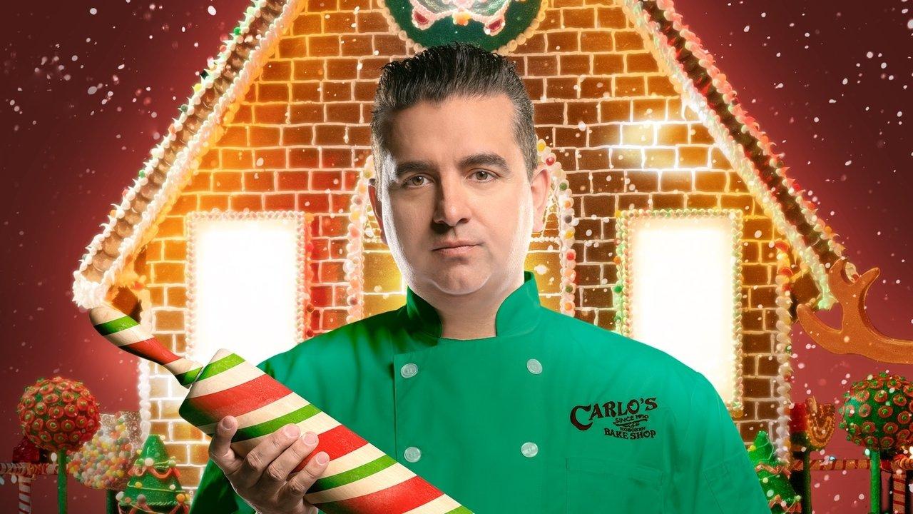 Buddy vs. Christmas backdrop