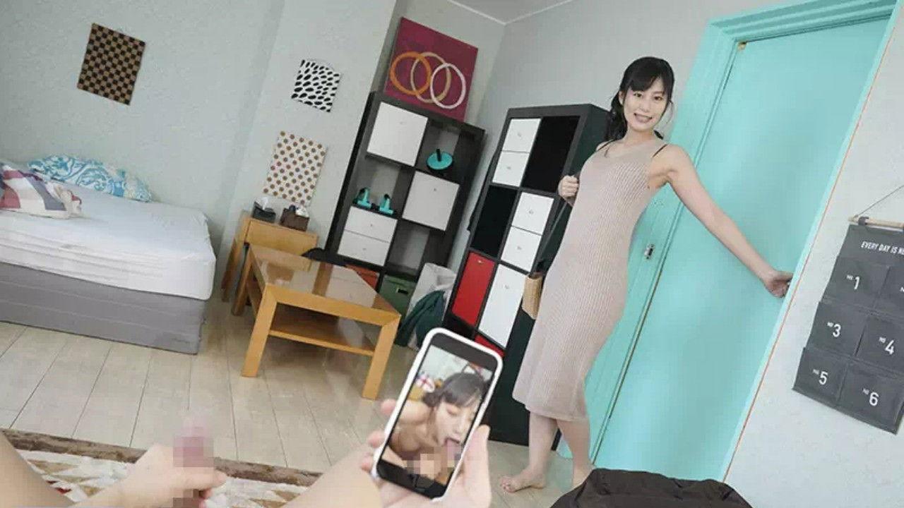 [VR] When I Call Her To Cum Over, As Soon As I Open The Door, She's Making A Beeline For My Cock In 4 Seconds Flat! A Fuck Buddy Who Loves To Fuck And Likes It Raw Mikako Horiuchi backdrop