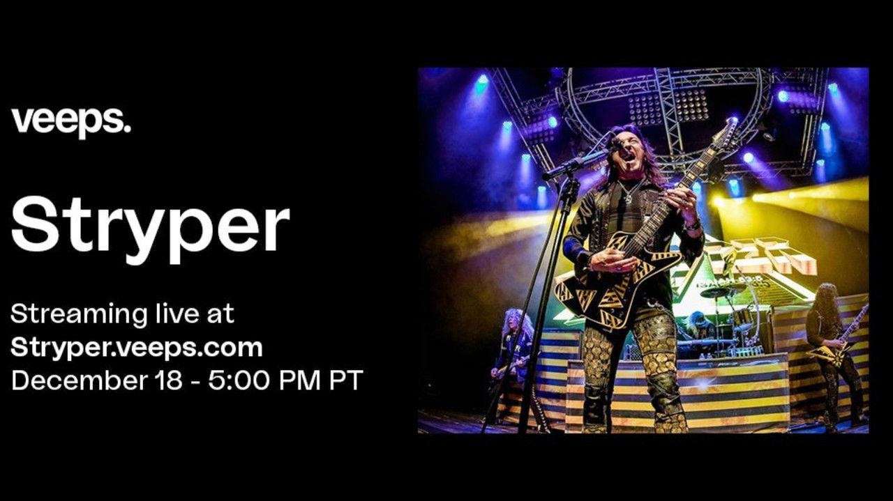 Stryper - Soldiers from the Underground Live Stream backdrop