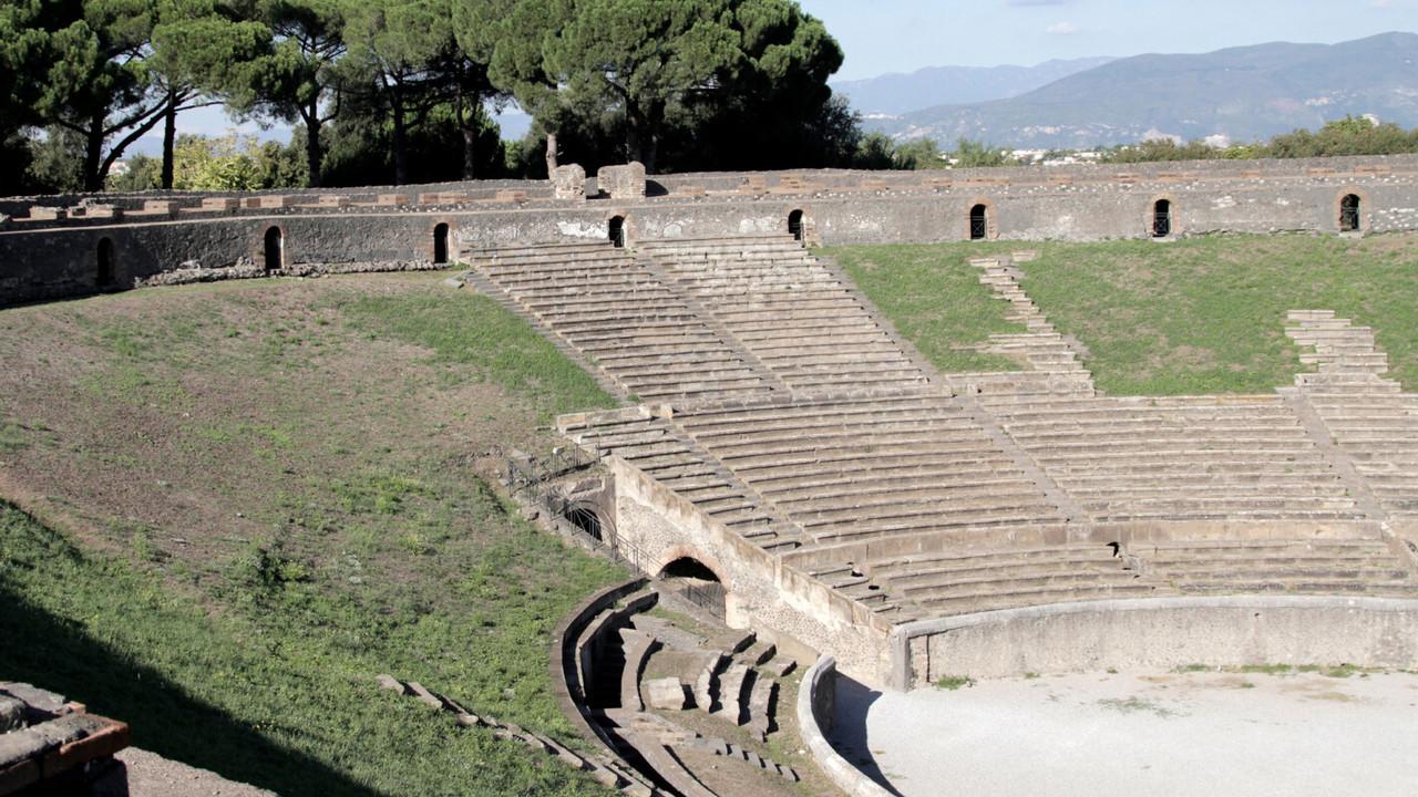 Pompeii: New Secrets Revealed with Mary Beard backdrop