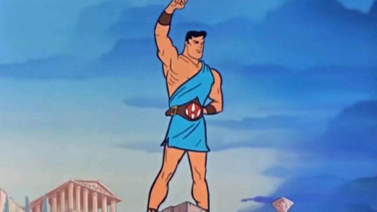 The Mighty Hercules backdrop