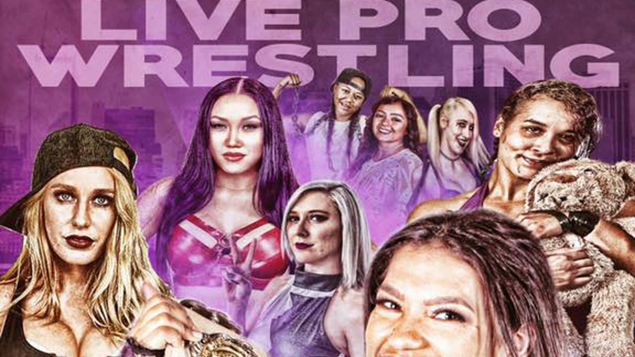 GRPW The Heart Of Gold backdrop