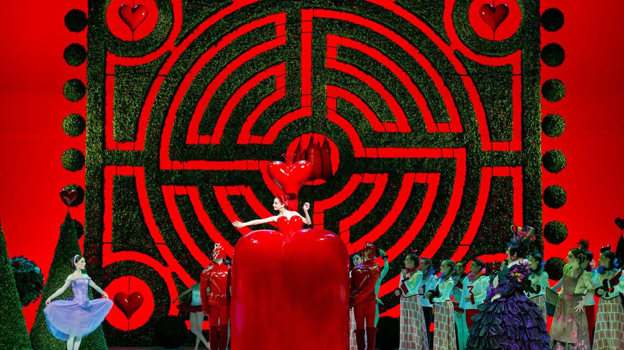 Royal Ballet & Opera 2024/25: Alice's Adventures in Wonderland backdrop