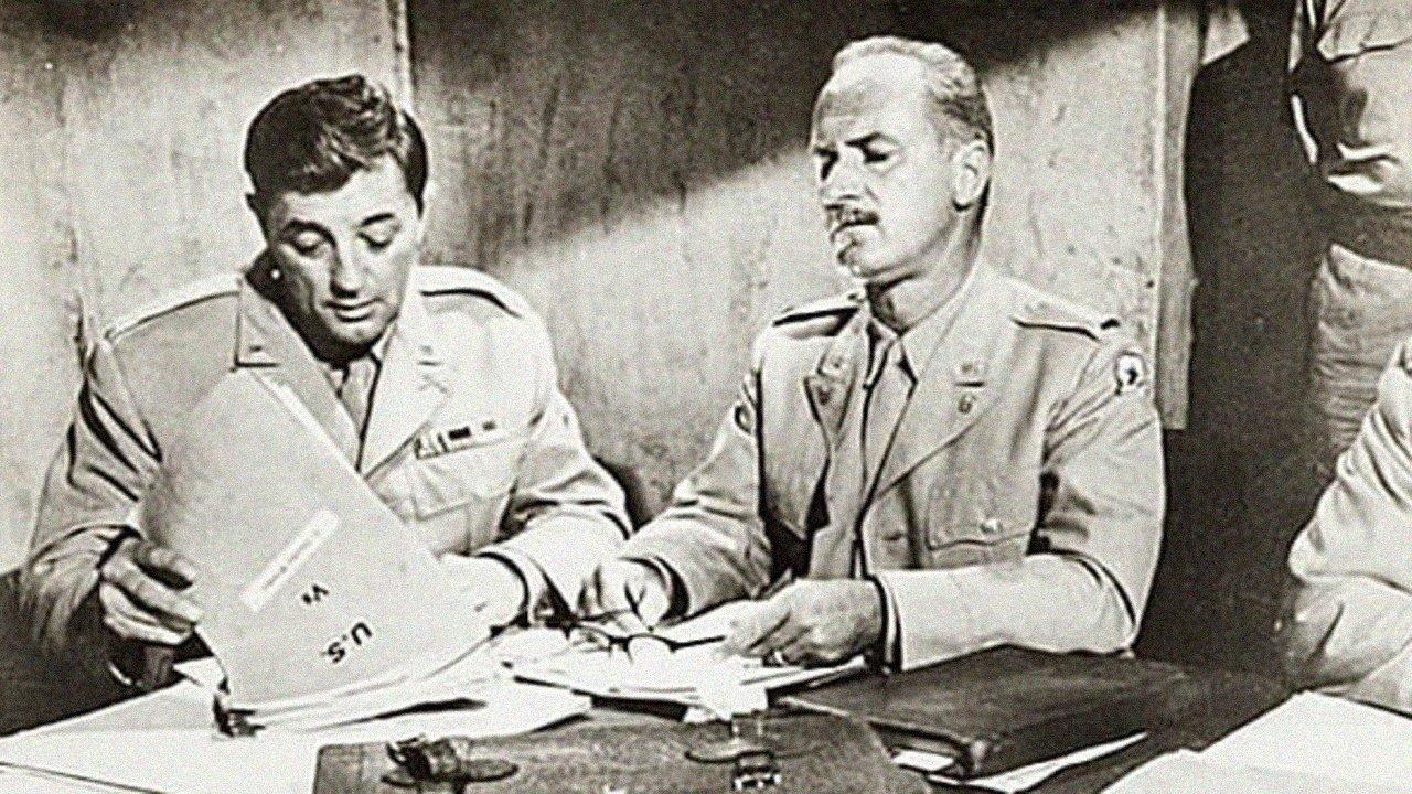 Man in the Middle backdrop