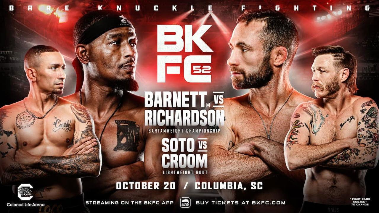 BKFC 52: Barnett vs. Richardson backdrop