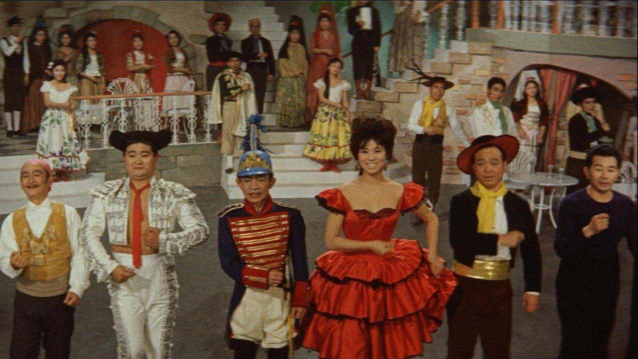 The Dangoro Party in the Sky backdrop