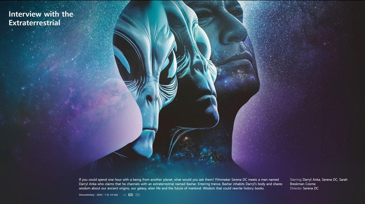 Interview with the Extraterrestrial backdrop