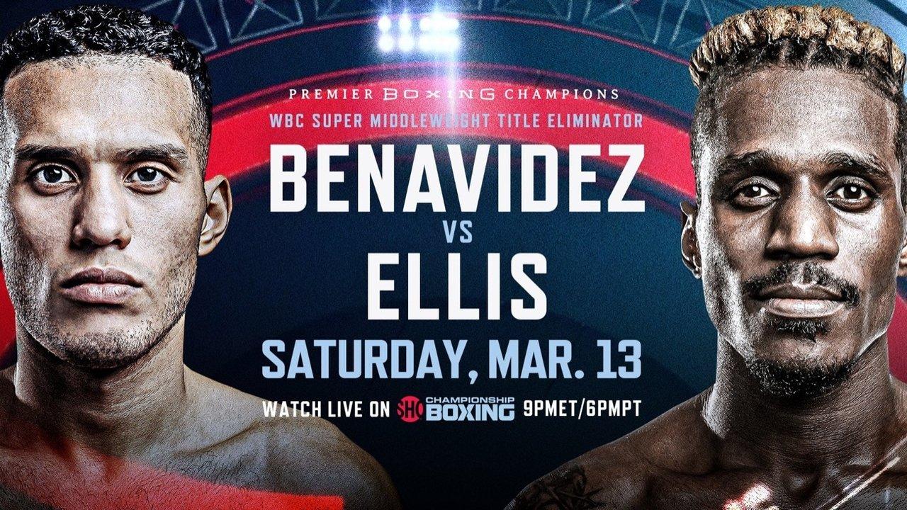 David Benavidez vs. Ronald Ellis backdrop
