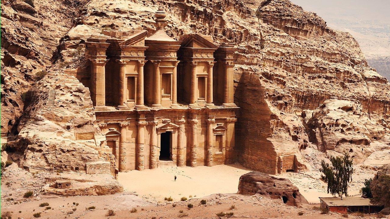 Zoom na architekturę: Siedem cudów świata backdrop